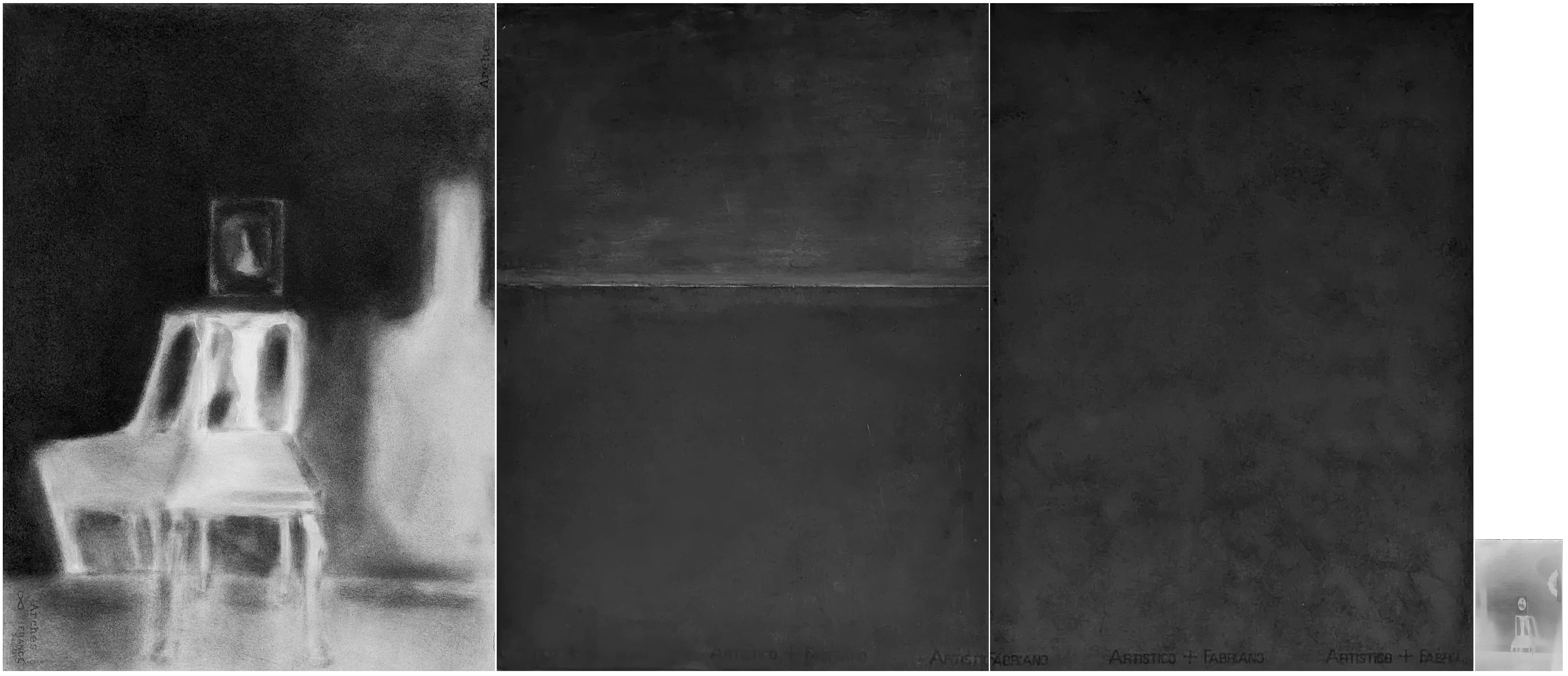 Three panels on loss longing and new beginninings revisited