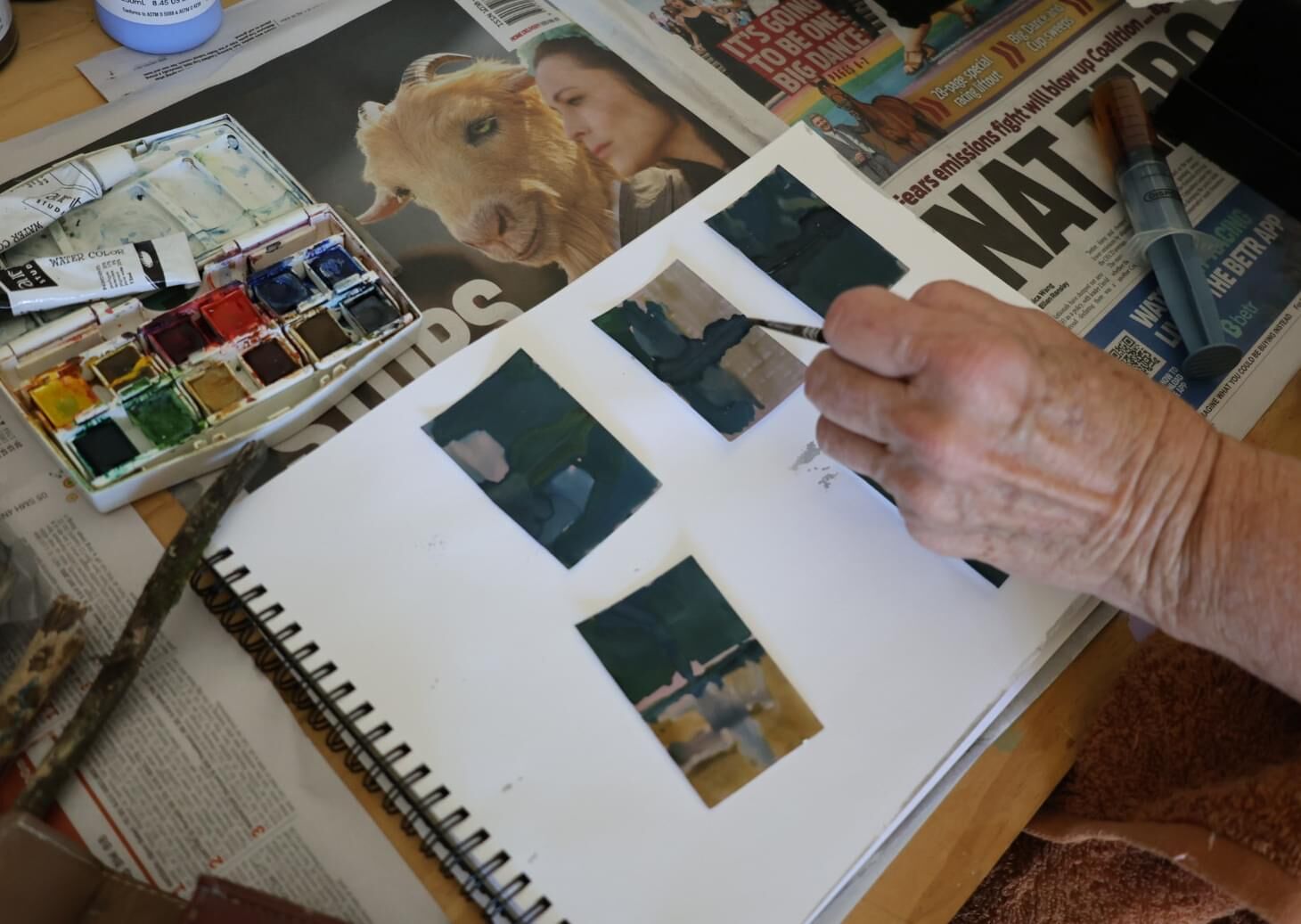 painting photo miniatures