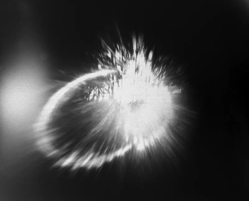 First image taken in 16x20 box camera_circle of light (2)