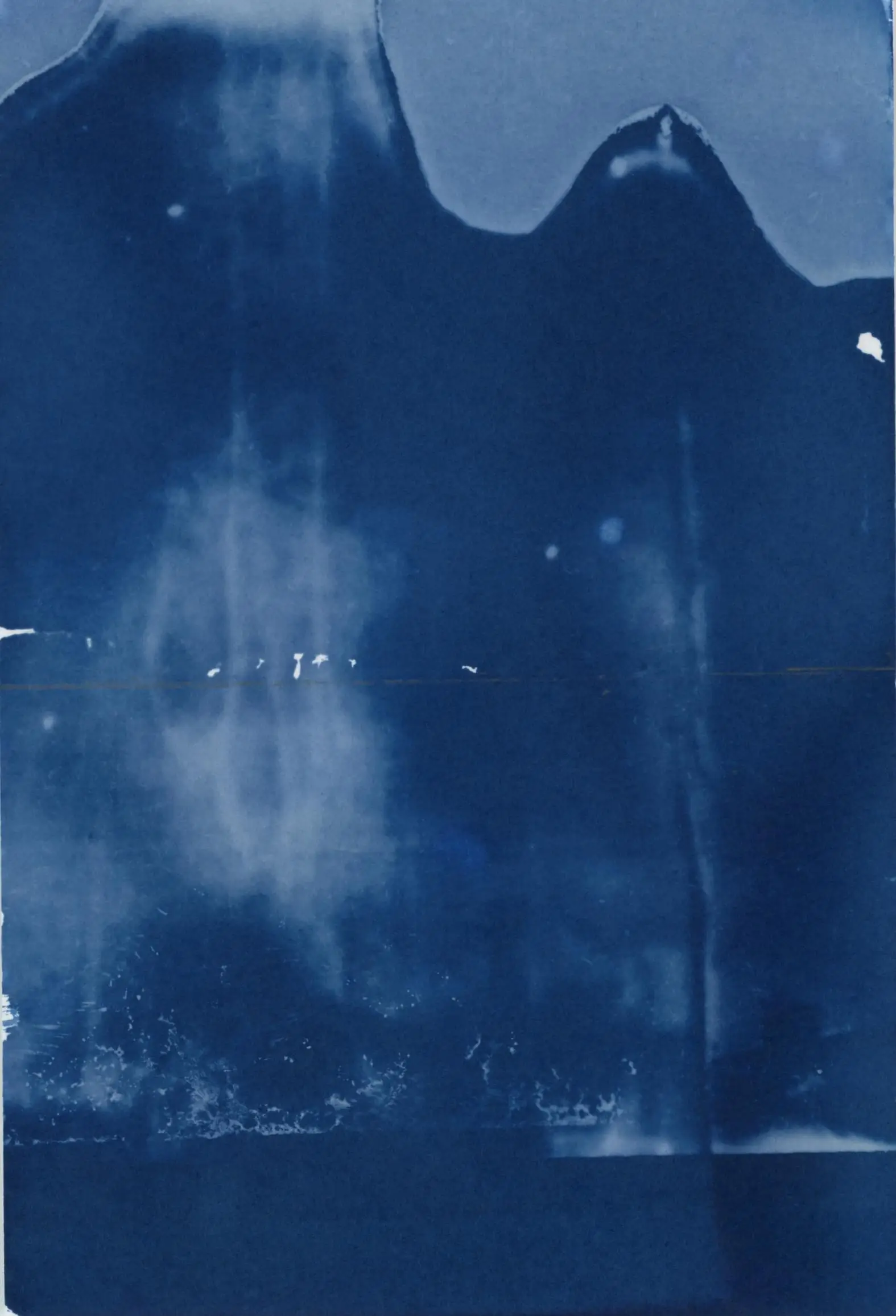mixed media polaroid horizon and equivalents 5 april 21