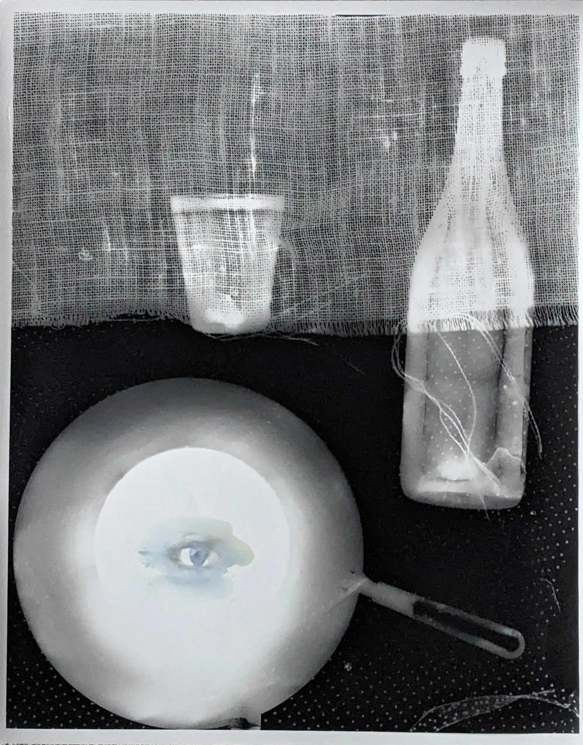 Photograms After Magritte V11 with hand painting