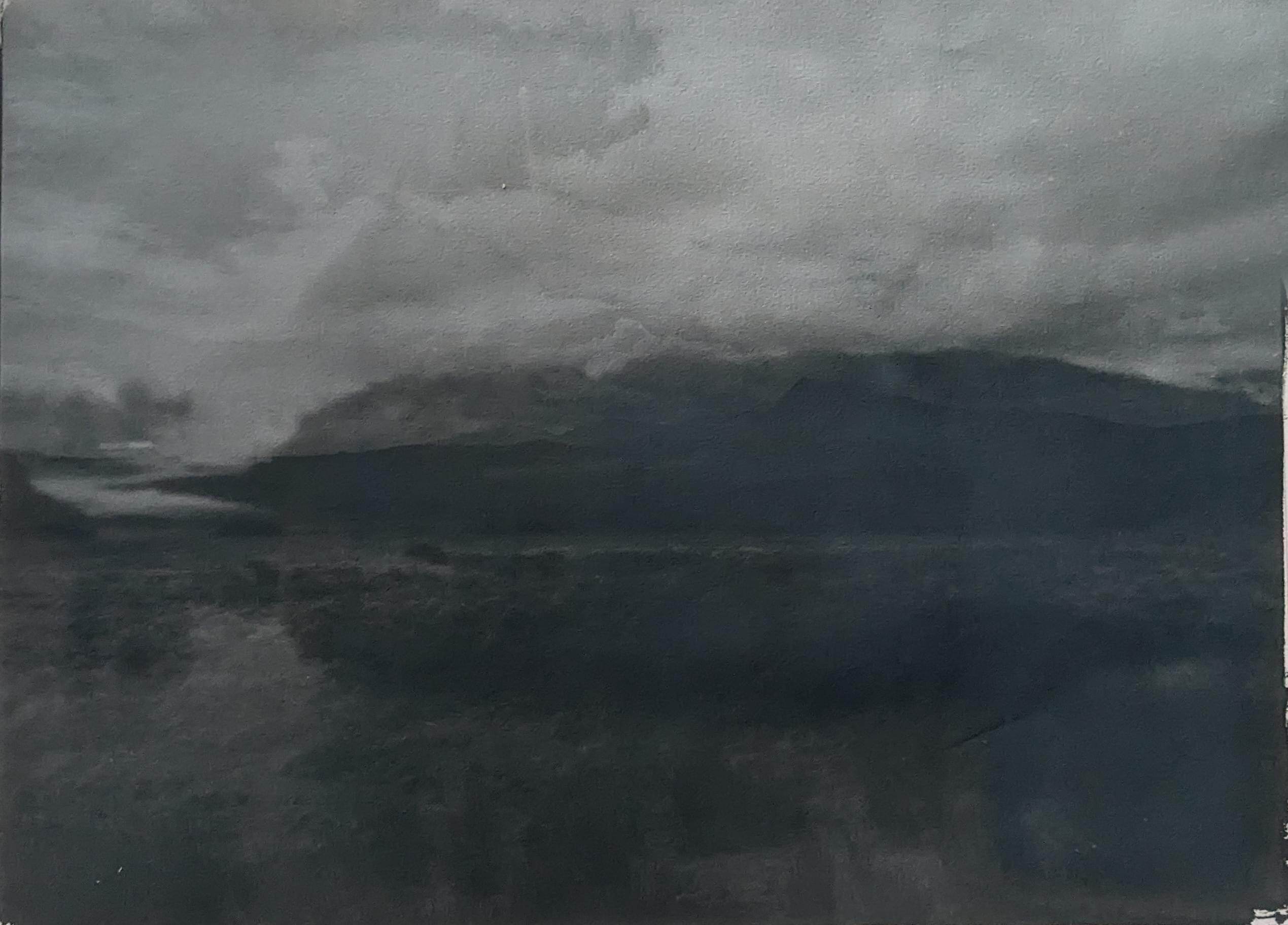 Mountain Series Scottish Iceland 11 mixed grey green blue tone