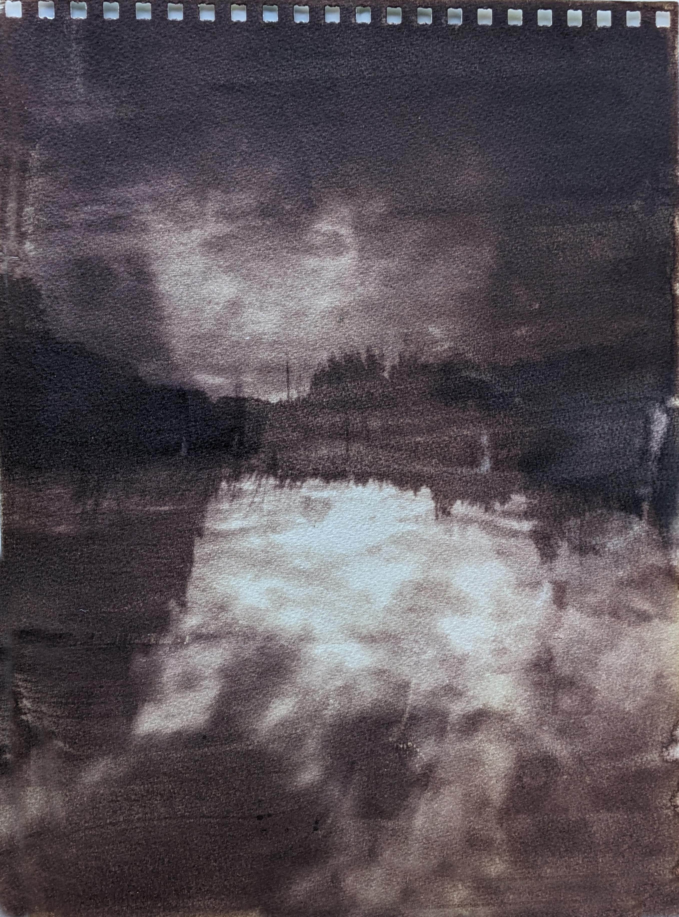 landscape vandyke print