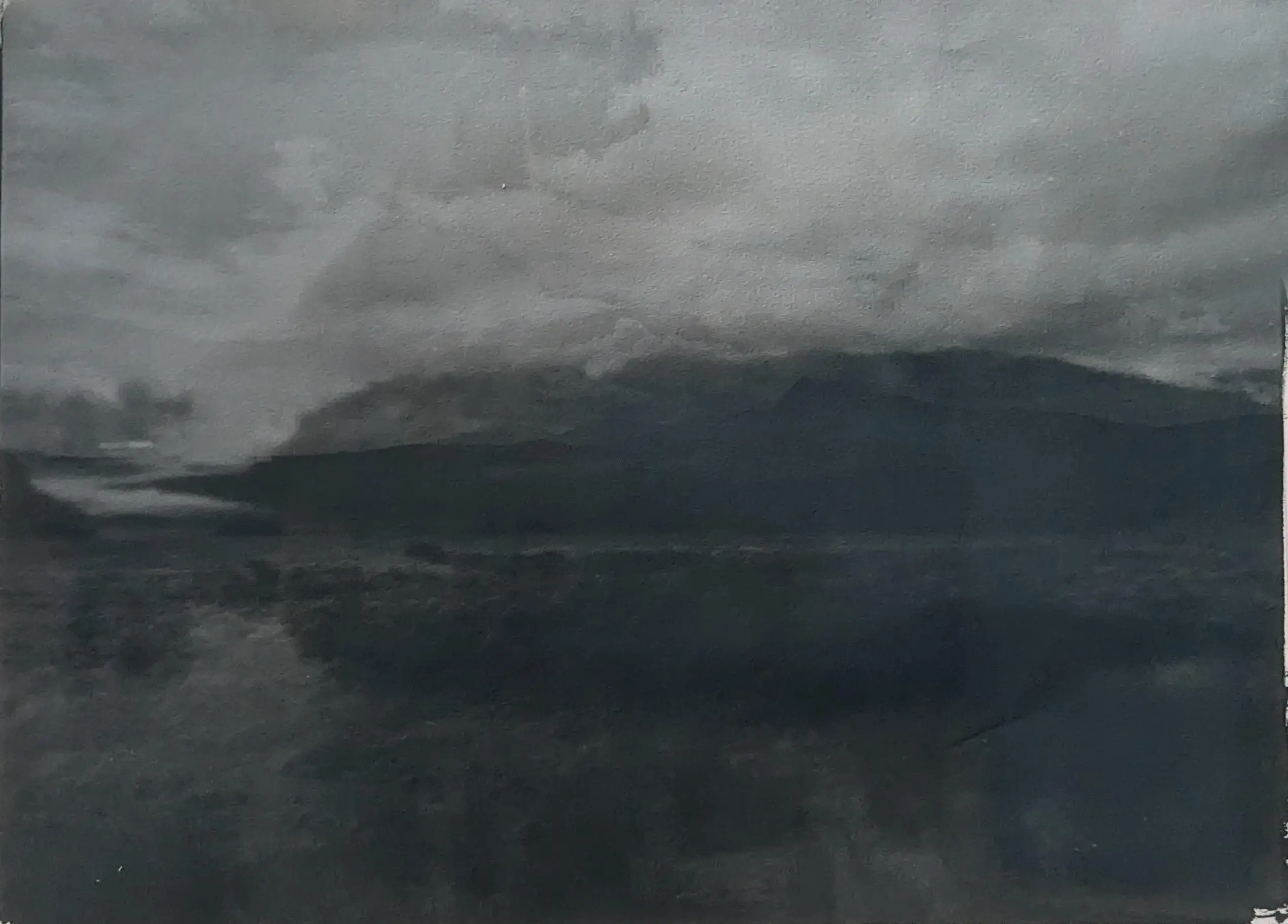 Mountain Series Scottish Iceland 11 mixed grey green blue tone