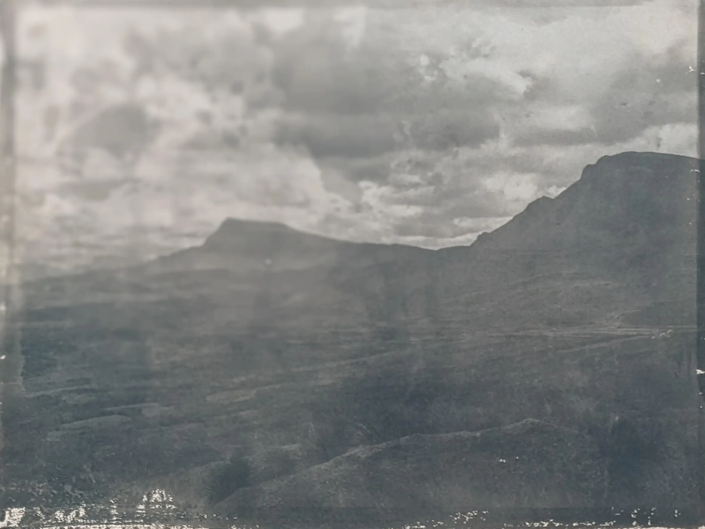 Mountain Series Scottish Sugarloaf toned towards grey blue green mix