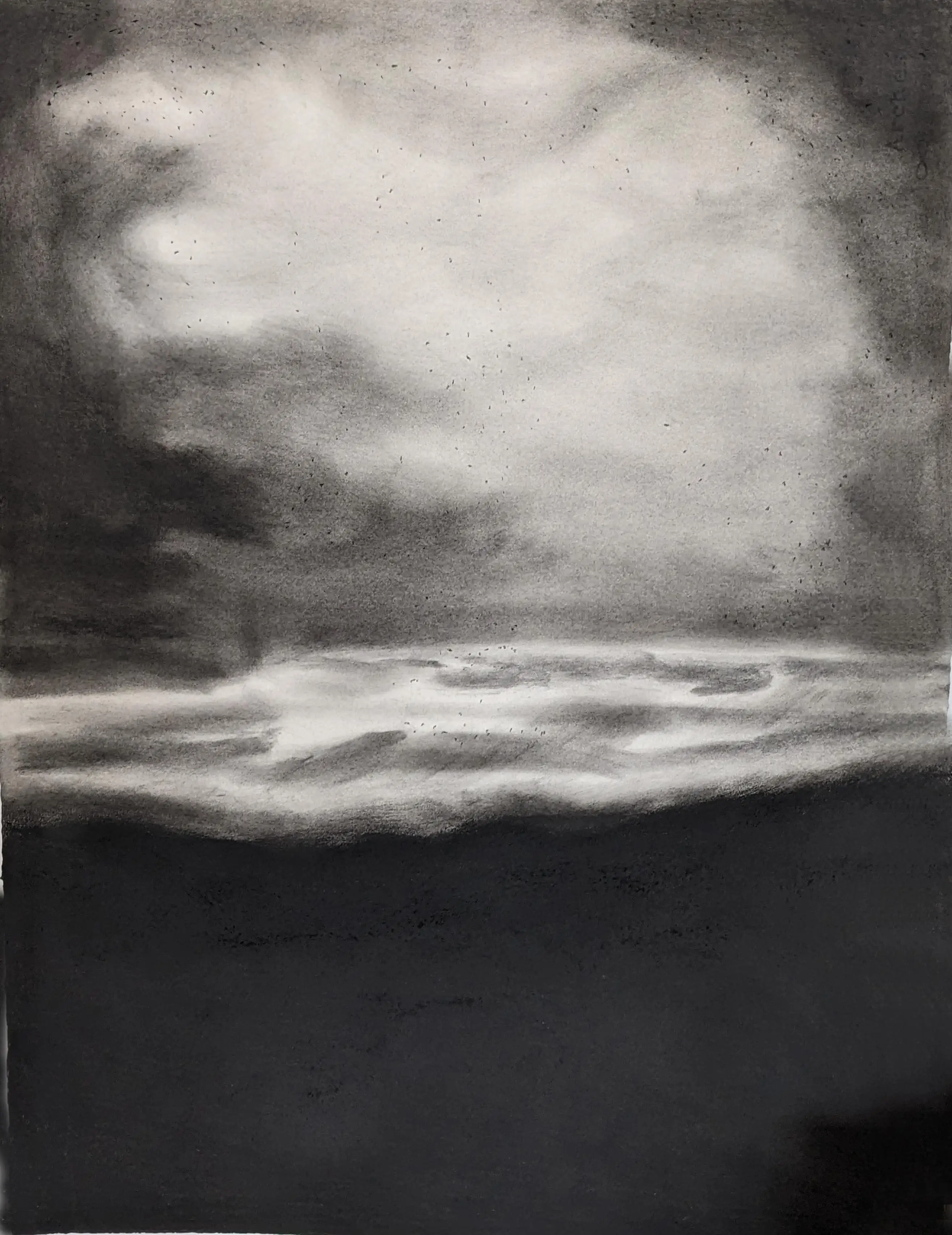 Drawing from washi negatives