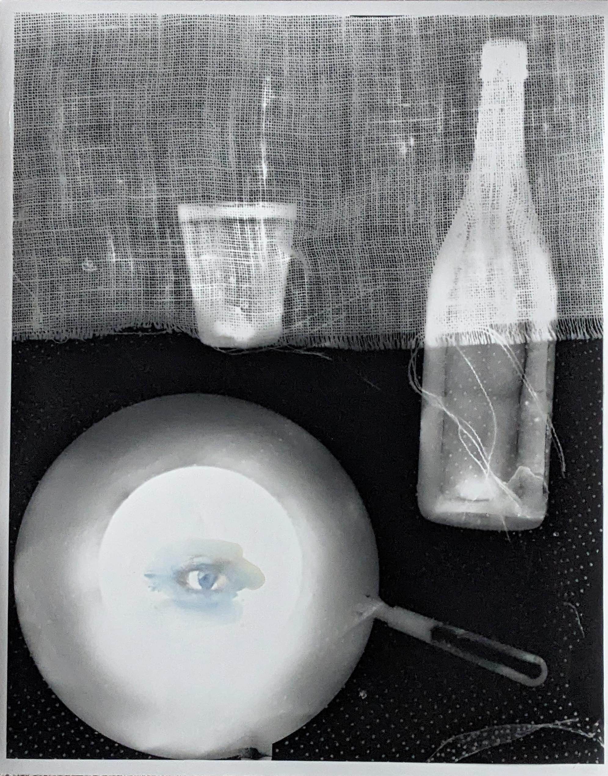 Photograms After Magritte V11 with hand painting